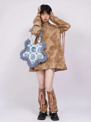 Star design handbag / shoulder bag