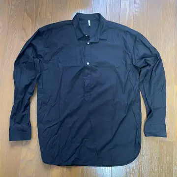 duffer 긴팔 셔츠 L 블랙 미사용에 가까운