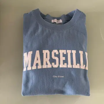 MARSEILLE 맨투맨 블루