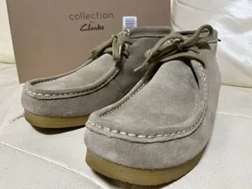 Clarks collection 왈라비 부츠 베이지 스웨이드 UK 9.5