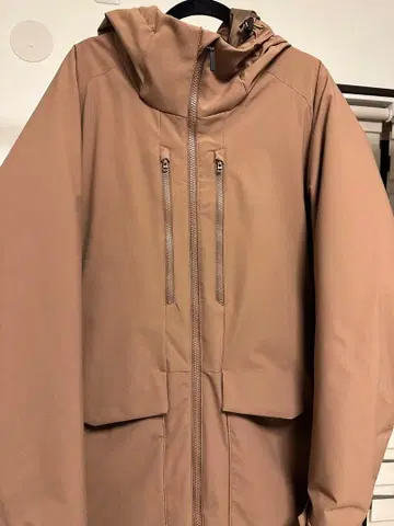 브라운 다운 자켓 XL