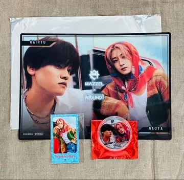 MAZZELKAIRYU NAOYA 플라스틱 매트 아크릴 코스터 & 카드