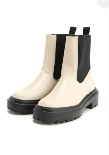 A part by 아파트바이 사이드 고어 부츠 내추럴08