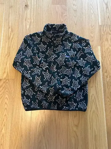 컨디션 최상 Patagonia 신틸라 스냅T 거북이 패턴 젠 터틀 M