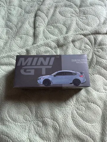 1/64 MINI GT 시빅 타입 R 소닉 그레이 왼쪽 핸들