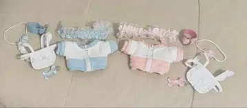 봉제인형 의류 20cm 저지 메이드 2벌 세트