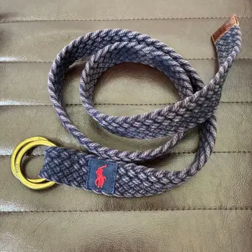 Polo 웨빙 벨트 네이비 퍼플