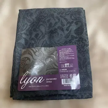 lyon 자카드 스톨 약 70 x 190cm