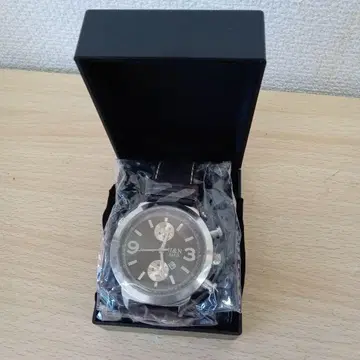 ZAN 블랙 아날로그 손목시계