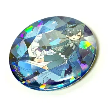 흑집사 Black Label 보석 캔뱃지 시엘 파랑