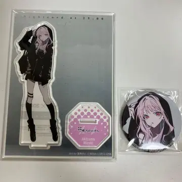 아키야마 미즈키 ZOZOTOWN 아크릴 스탠드 캔뱃지