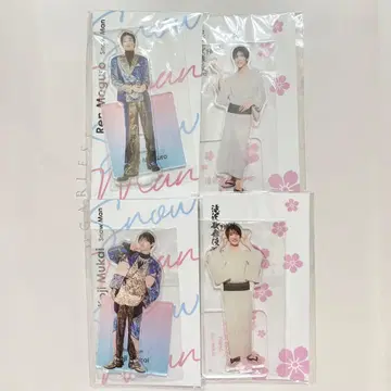 메구로 렌 무카이 코지 아크릴 스탠드 4개 세트