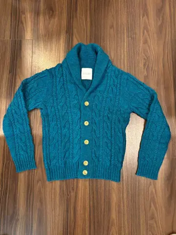 MACKINTOSH PHILOSOPHY 케이블 짜임 가디건 40