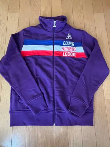 LE COQ 지퍼 트레이닝복 르꼬끄 보라색