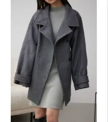 벨트 포함 체스터 코트