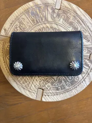 LARRY SMITH 네이비 트래커 지갑 S