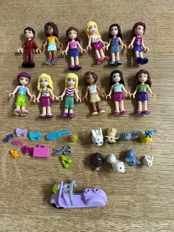 레고 프렌즈 인형 12개, 동물, 잡화 등