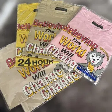 24시간 TV 티셔츠 차리티 셔츠 백