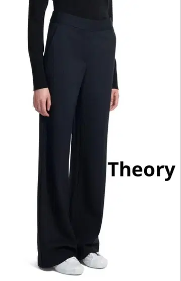 Theory 이지 팬츠 슬랙스 스트라이프 사이즈 0 택 포함