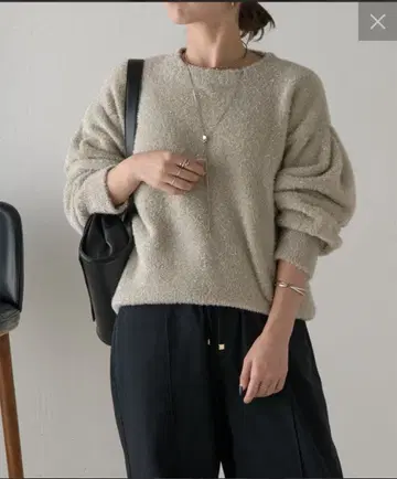 Jena espace merveilleux 글리터 니트