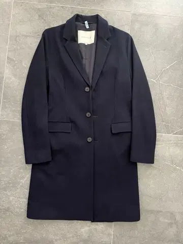 MACKINTOSH 네이비 체스터 코트 38 사이즈