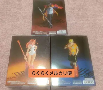 [ 기간 한정 가격 ] ONE PIECE THE 출항 피규어 3개 세트