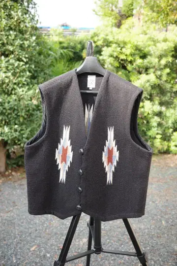 ORTEGA'S 울 베스트 46 사이즈 빈티지