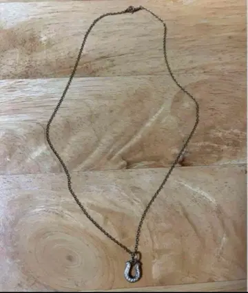 행운 말발굽 목걸이 여성용 오샤레 심플