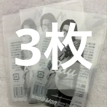 SnowMan 라울 ON 클리어 스티커 3개