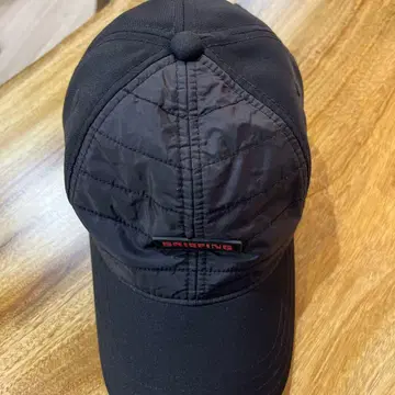 BRIEFING 블랙 퀼팅 캡