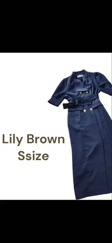 Lily Brown 네이비 원피스 S 사이즈