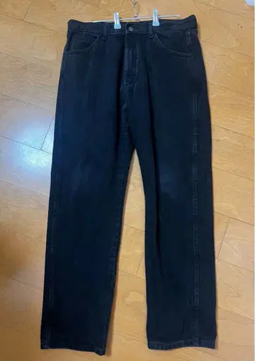 RUSTLER 러스터 블랙 데님 팬츠