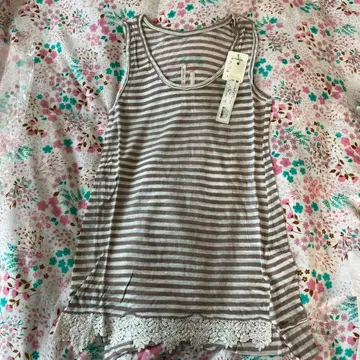 새상품 멜베이유 아쉬 스트라이프 탱크탑 3