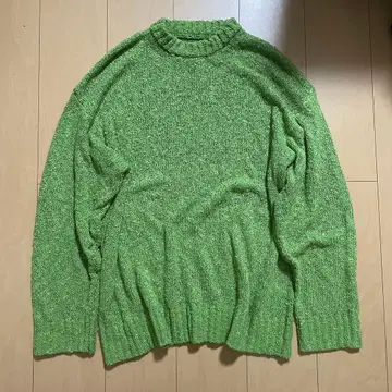 ENDER PRODUCT 로우 게이지 오버 사이즈 니트