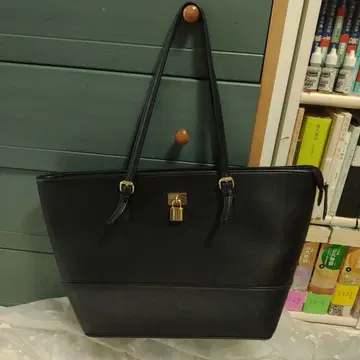 블랙 토트백 비즈니스용