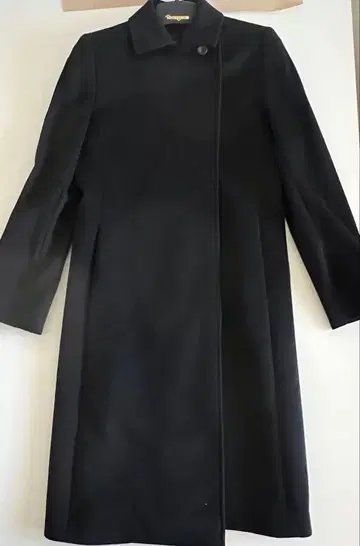 캐시미어 100% 블랙 롱 코트 S 사이즈