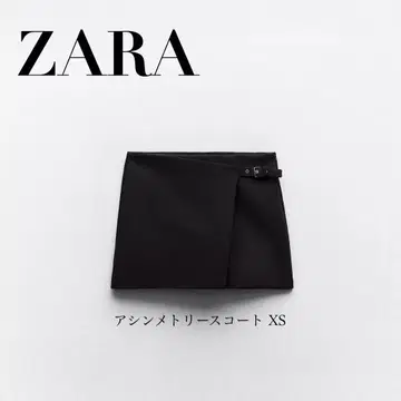 ZARA 비대칭 스코트 XS