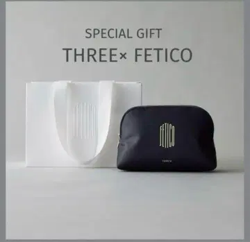 THREE x FETICO 콜라보 파우치