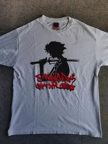SAMURAI CHAMPLOO x GEEKS RULE T셔츠