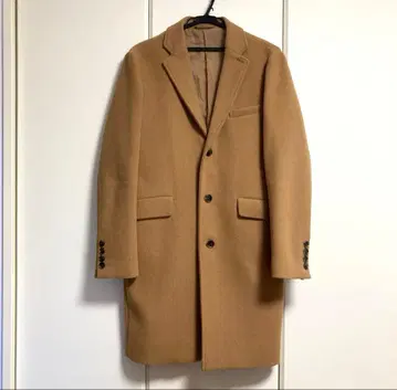 [ 미사용 ] AZUL 체스터 코트 S 사이즈 카멜 브라운 멋스러운 코트