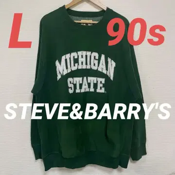 90s 스티브&배리스 맨투맨 미시간 스테이트