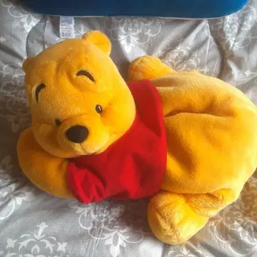 디즈니 푸우 봉제 인형 티슈 박스