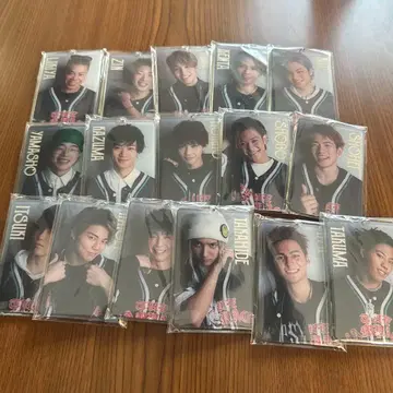 RAMPAGE 사진 키링 아크릴 키링 컴프 3