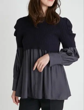 CELFORD 레이어 니트 풀오버