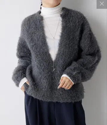 윔 가젯 니트 V 풀오버