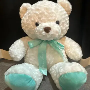 Lovey Rose Bear BIG 화이트 러블리 로즈 베어