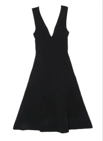 러그나문 형태라인 니트 오버롤 스커트