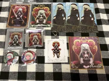 Ave Mujica 모티스 캔뱃지 아크릴 키링 브로마이드 카드 색지