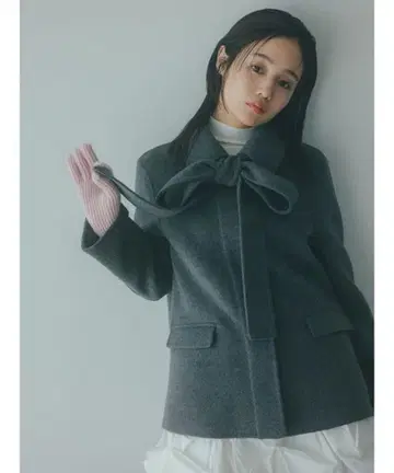 미사용 새상품 스나이델 그레이 울 코트