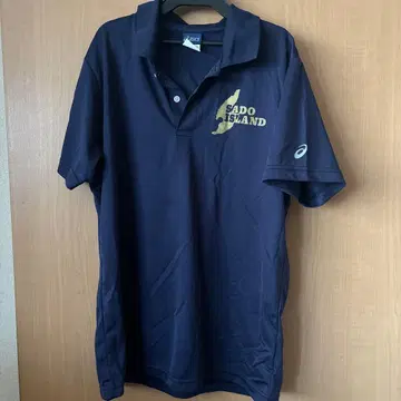 5ASICS 2014년 사도 도서 지역 코시엔 피케 셔츠 XL 네이비
